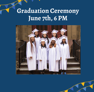 Graduation, June 7th, 6 pm